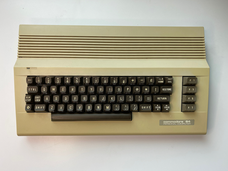 Commodore 64c top view