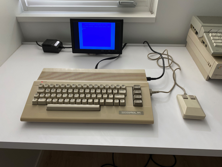 Commodore 64 running