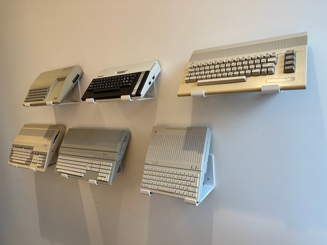 Computers displayed